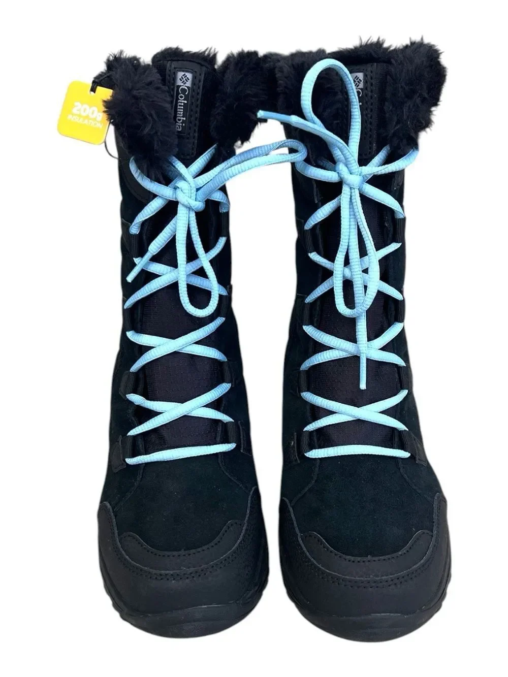 Columbia Ice Maiden II Lace Insulated Snow Winter Boots Size 8W